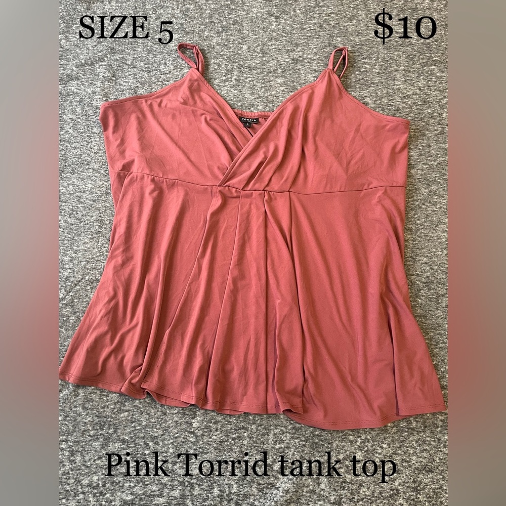 Pink Torrid Tank Top